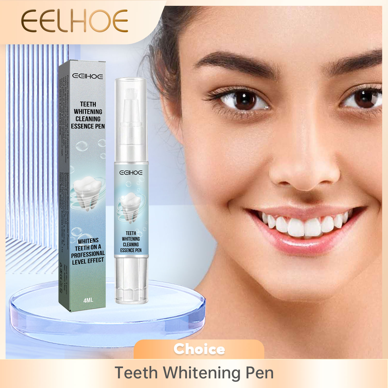 Whitening Pen Bleach - EELHOE diş beyazlatma kalem diş taşı