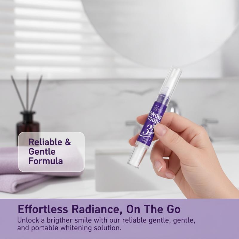 Whitening Pen Bleach - Taşınabilir Diş Beyazlatma Kalemi Plak Lekelerini