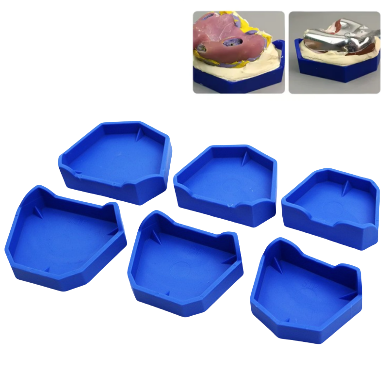 Teeth Whitening Trays - 6 adet Diş Modeli Taban Seti