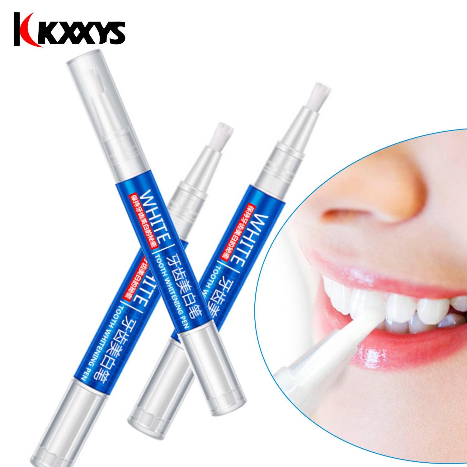 Whitening Pen Bleach - 2 adet * 3ml popüler beyaz