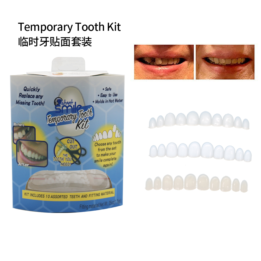 Teeth Whitening Veneers - Sahte Dişler Protez Kaplamaları Üst Alt