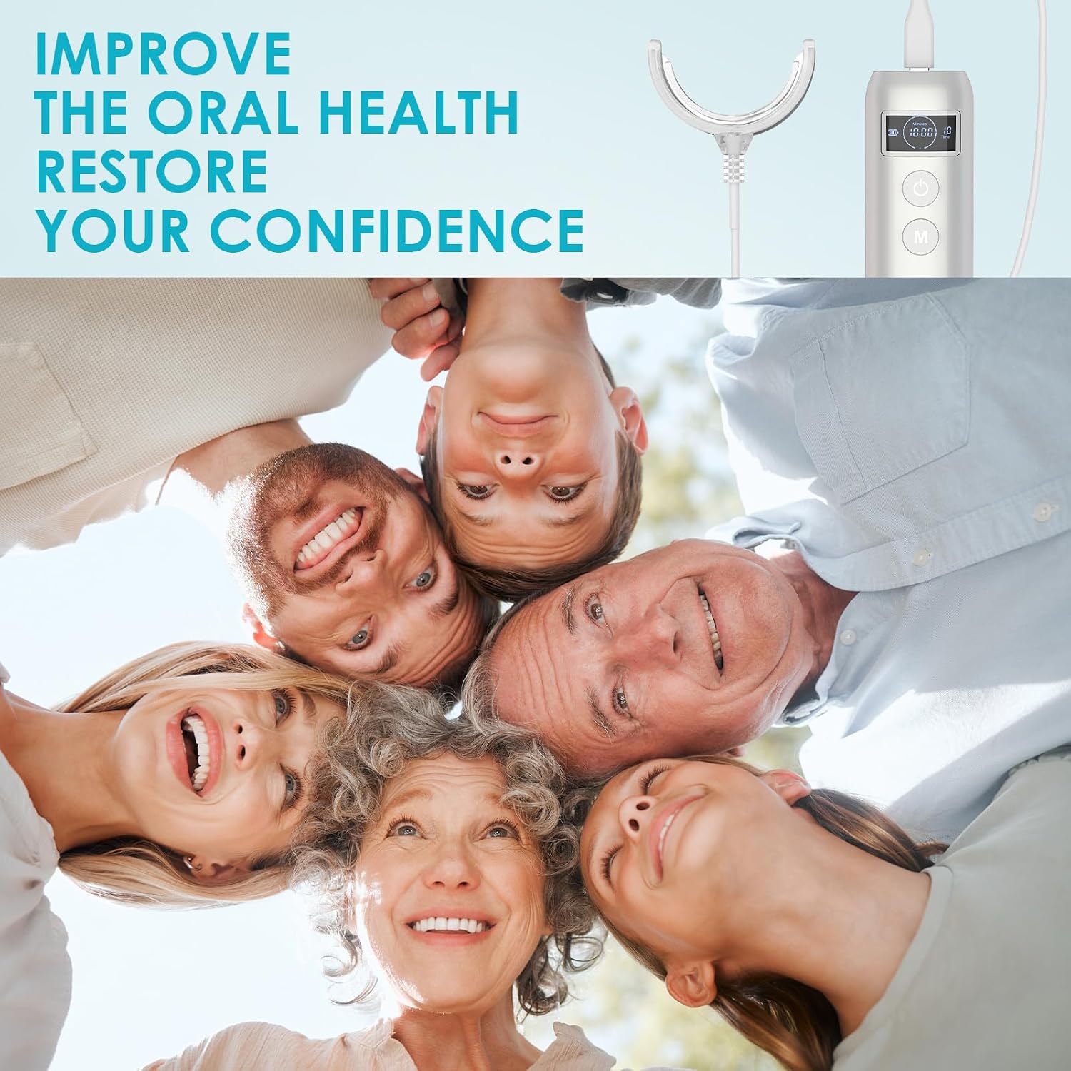 Diş Beyazlatma Hızlandırıcısı  - Teeth Whitening Blue Light incelemesi ve fiyatı